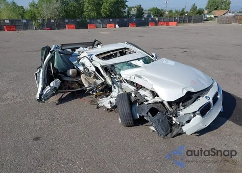 2015 BMW 328I xDrive из США, поврежденный, VIN WBA3B3G50FNT17795